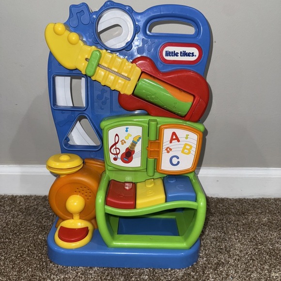 VINTAGE Little Tikes Discover Sounds Tumblin Musical Instrument Board WORKS - Picture 1 of 8